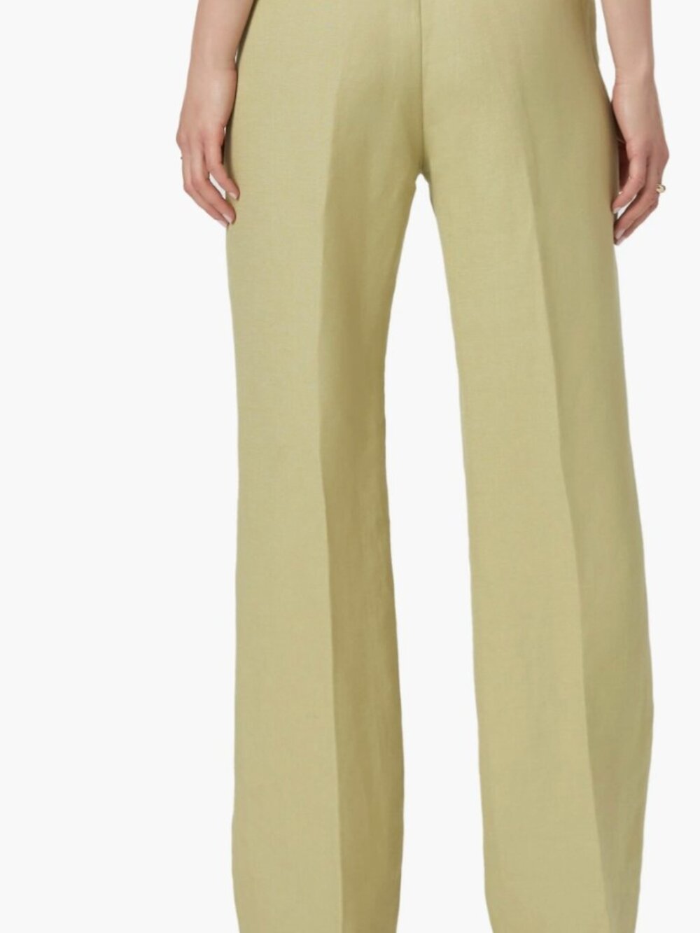 Paige Montauk wide leg linen pant